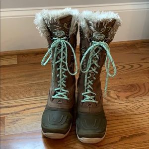 The North Face snow boots